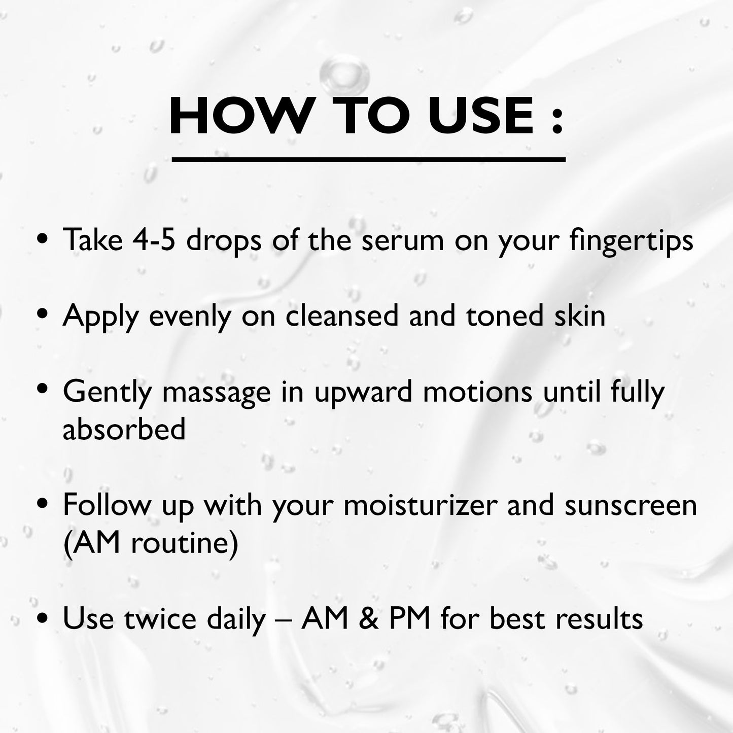 Face Serum