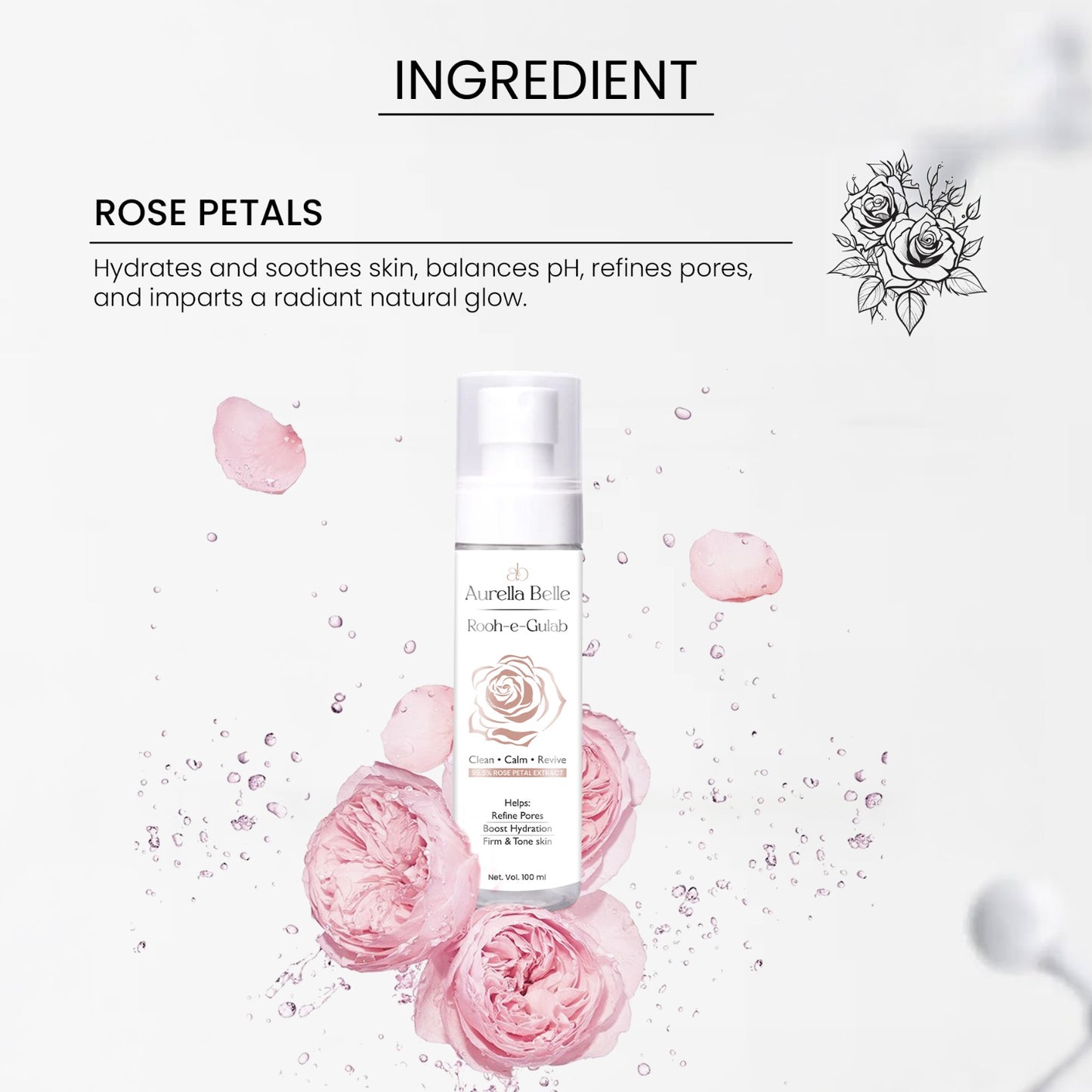 Rooh-e-gulab (100 ml)